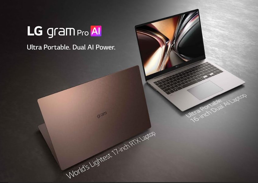 LG Gram series laptops.
