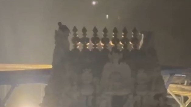 Drunk man breaches security, climbs Rajagopuram of Govindaraja Swamy temple, asks for more alcohol