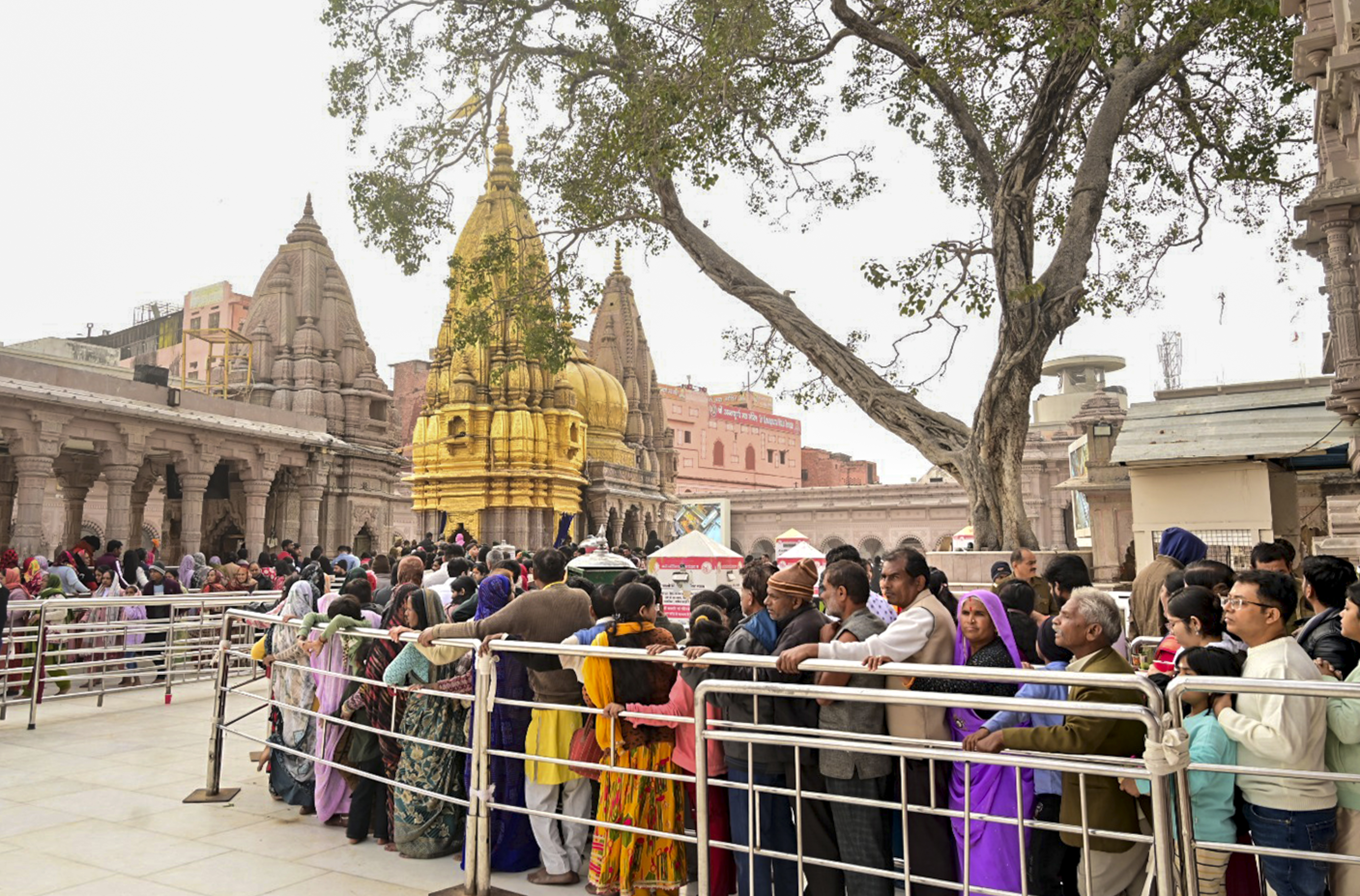 Kashi Vishwanath Temple in Varanasi.