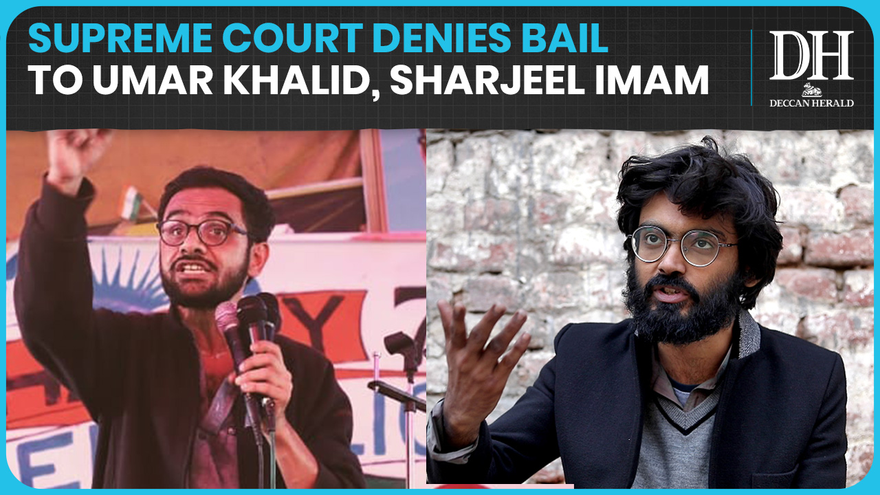 Supreme Court denies bail to Umar Khalid, Sharjeel Imam in the Delhi riots case | 5 others get bail