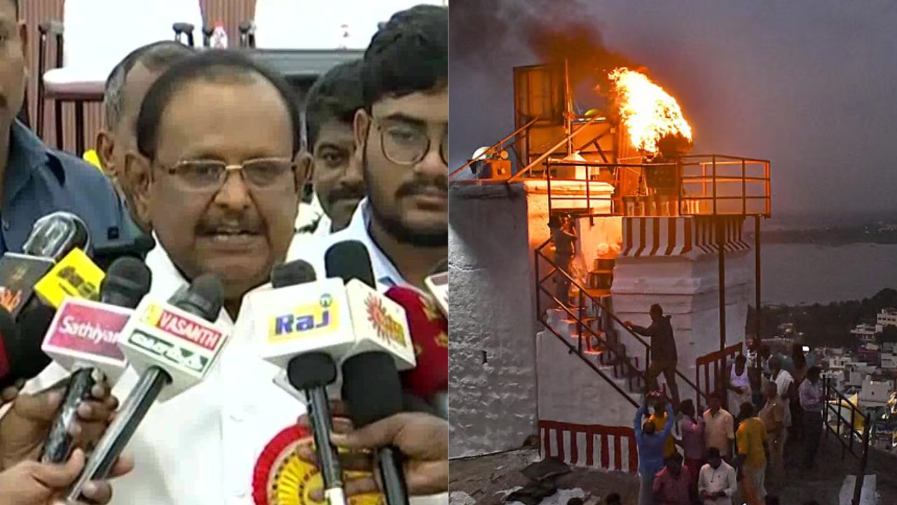 Tamil Nadu minister Regupathy stokes row with graveyard-lighting lamp comparison