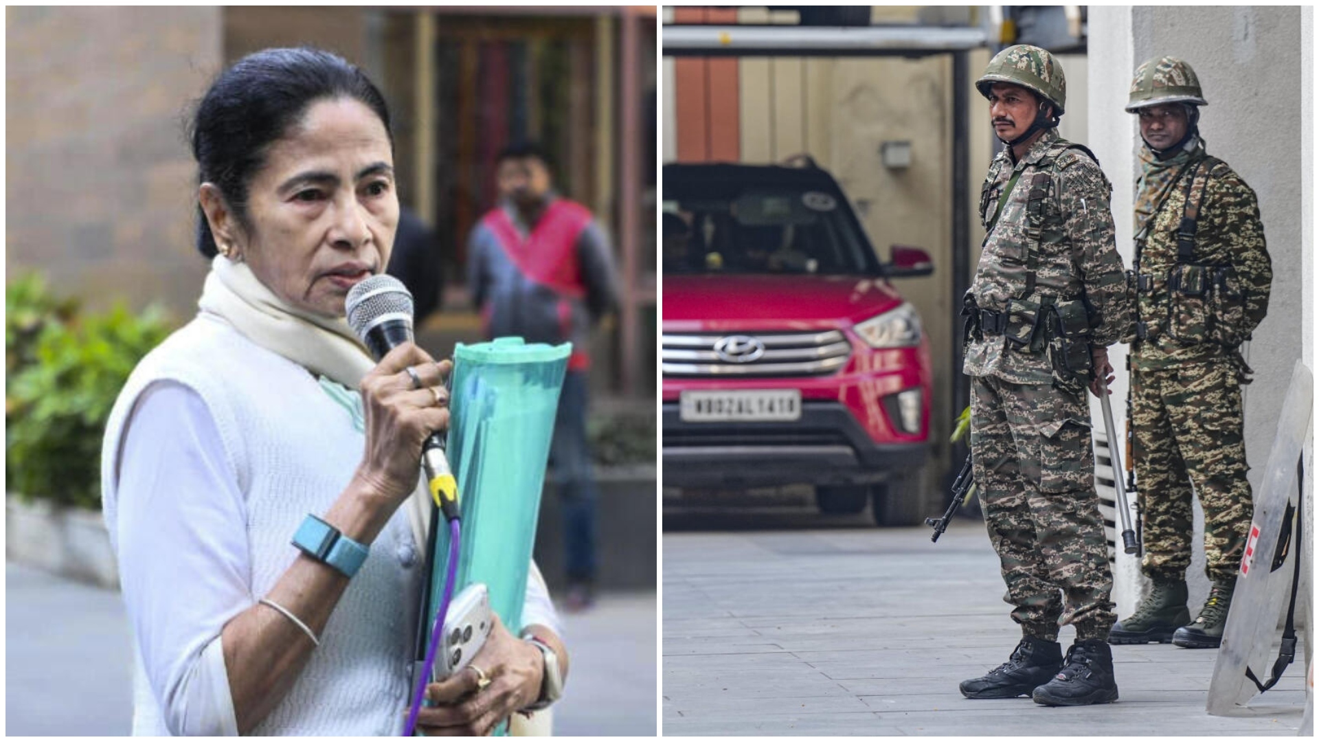 ED raids I-PAC over coal smuggling, Mamata fumes | High drama sets stage for TMC-BJP showdown ahead of Bengal polls  