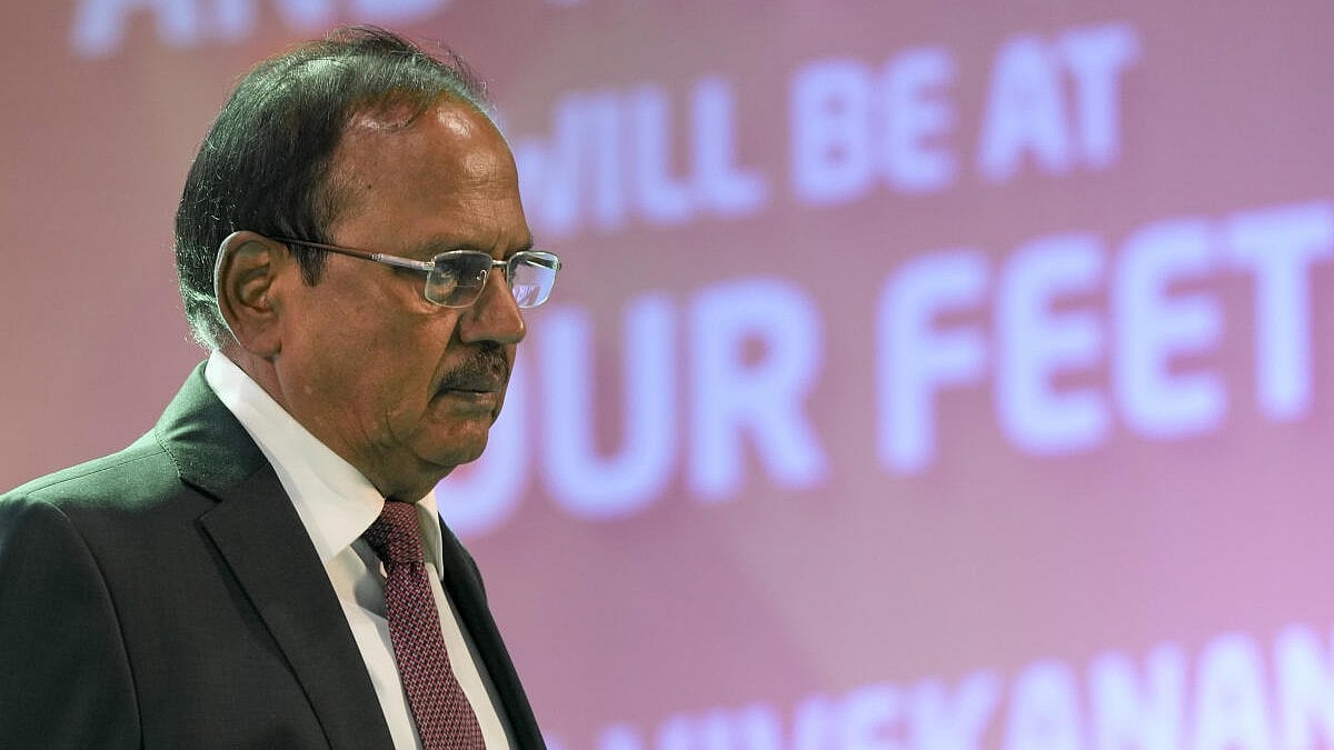 Global Peace: Ajit Doval discusses how countries' power struggles lead to wars. Discover insights on global conflict dynamics and security concerns.