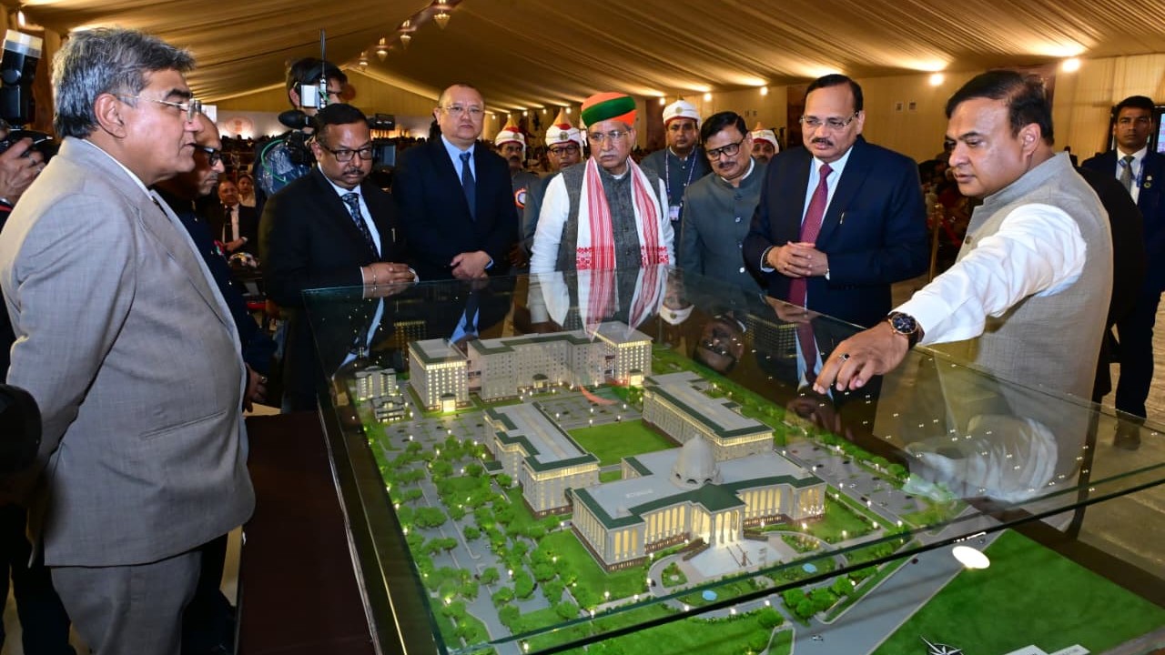 CJI Surya Kant lays foundation for new Gauhati HC complex amid hunger strike, boycott by lawyers