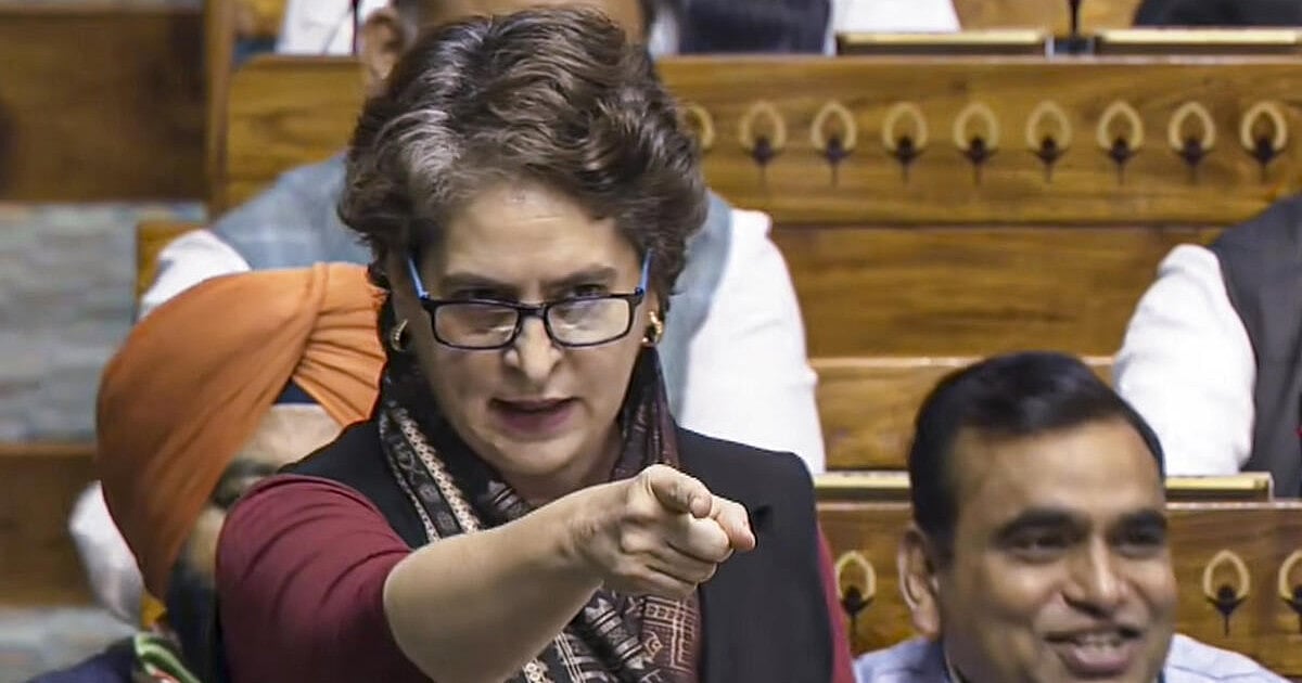 'Govt is scared': Priyanka claims Naravane book reveals govt's character ...