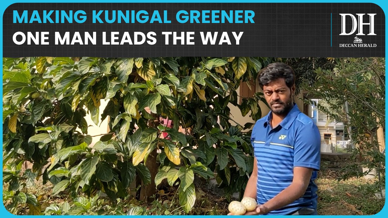 Tumkur: This man is making Kunigal greener