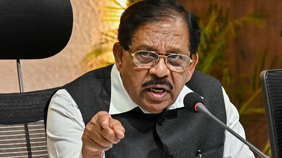 Crime rate down under Congress govt, says Karnataka HM Parameshwara