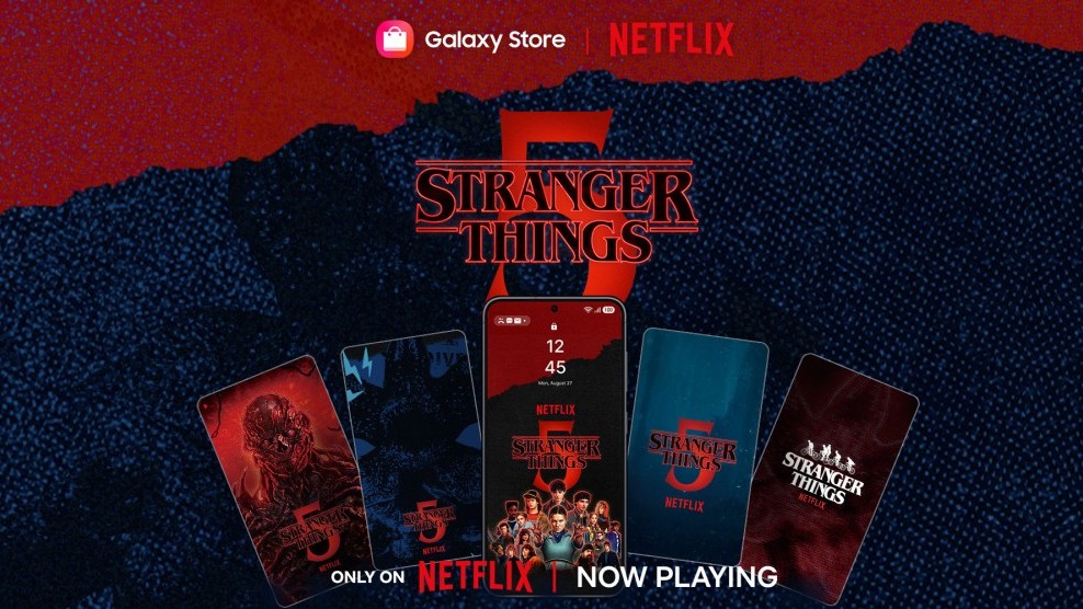 Samsung offers exclusive Netflix's Stranger Things theme packs and wallpapers for Galaxy phones