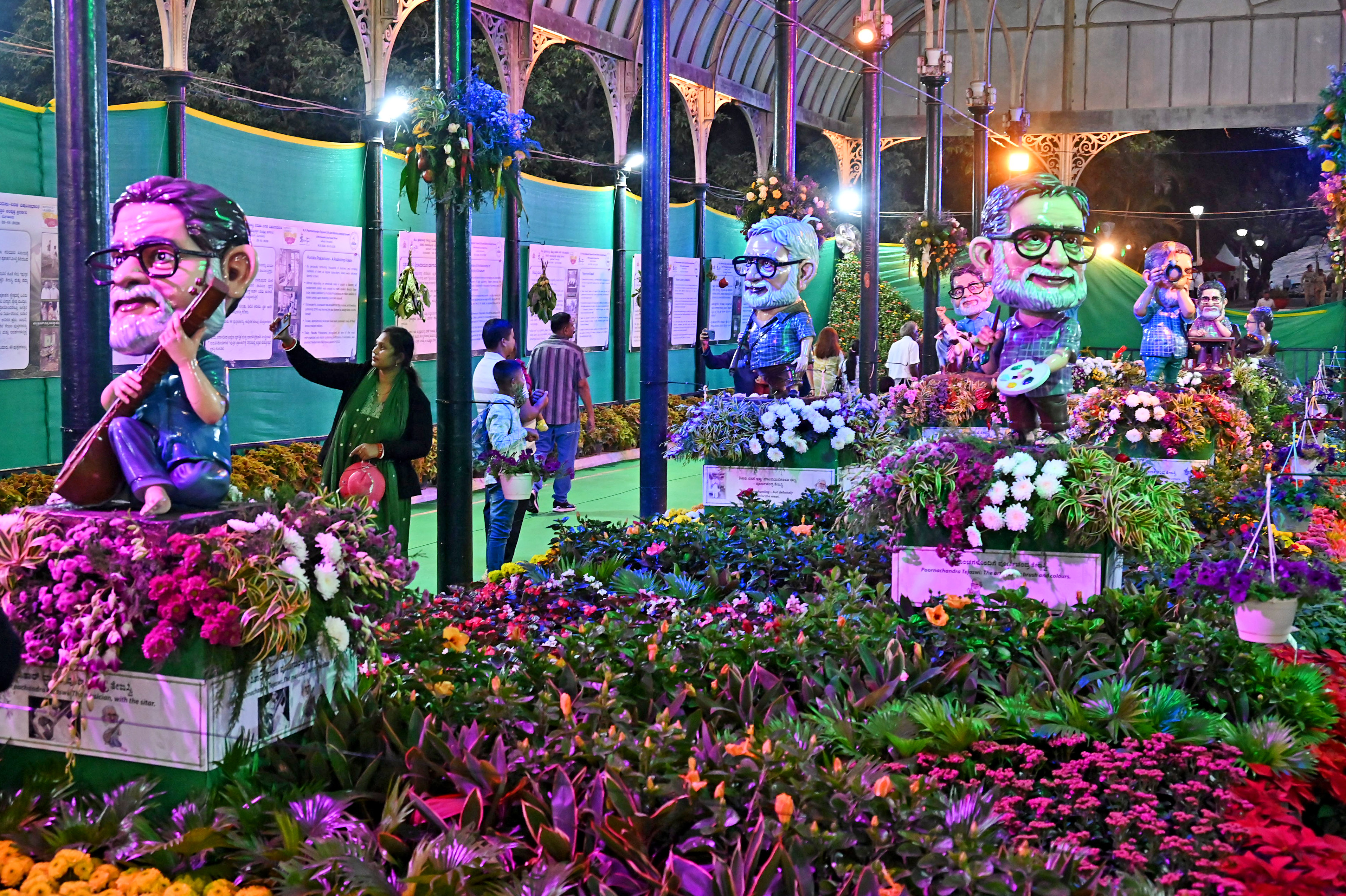 ‘Tejaswi Vismaya’ this year’s exhibition celebrates the life and work of late Kannada litterateur and naturalist KP Poornachandra Tejaswi and will be open till January 26 from 7 am to 7 pm. 