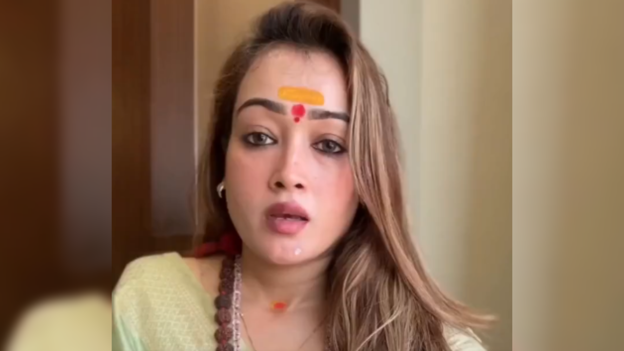 Madhya Pradesh: Model-turned-ascetic says she will stop promoting Sanatan Dharma