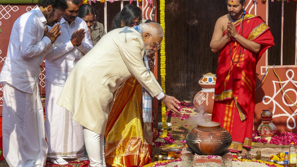 PM Modi joins Pongal celebration in Delhi, hails it as global festival