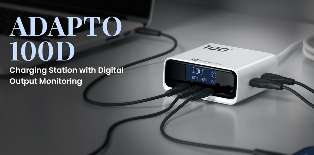 Portronics Adapto 100D power station.
