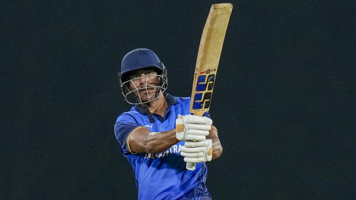 Vijay Hazare trophy | Vishvaraj Jadeja’s blazing ton powers Saurashtra into finals