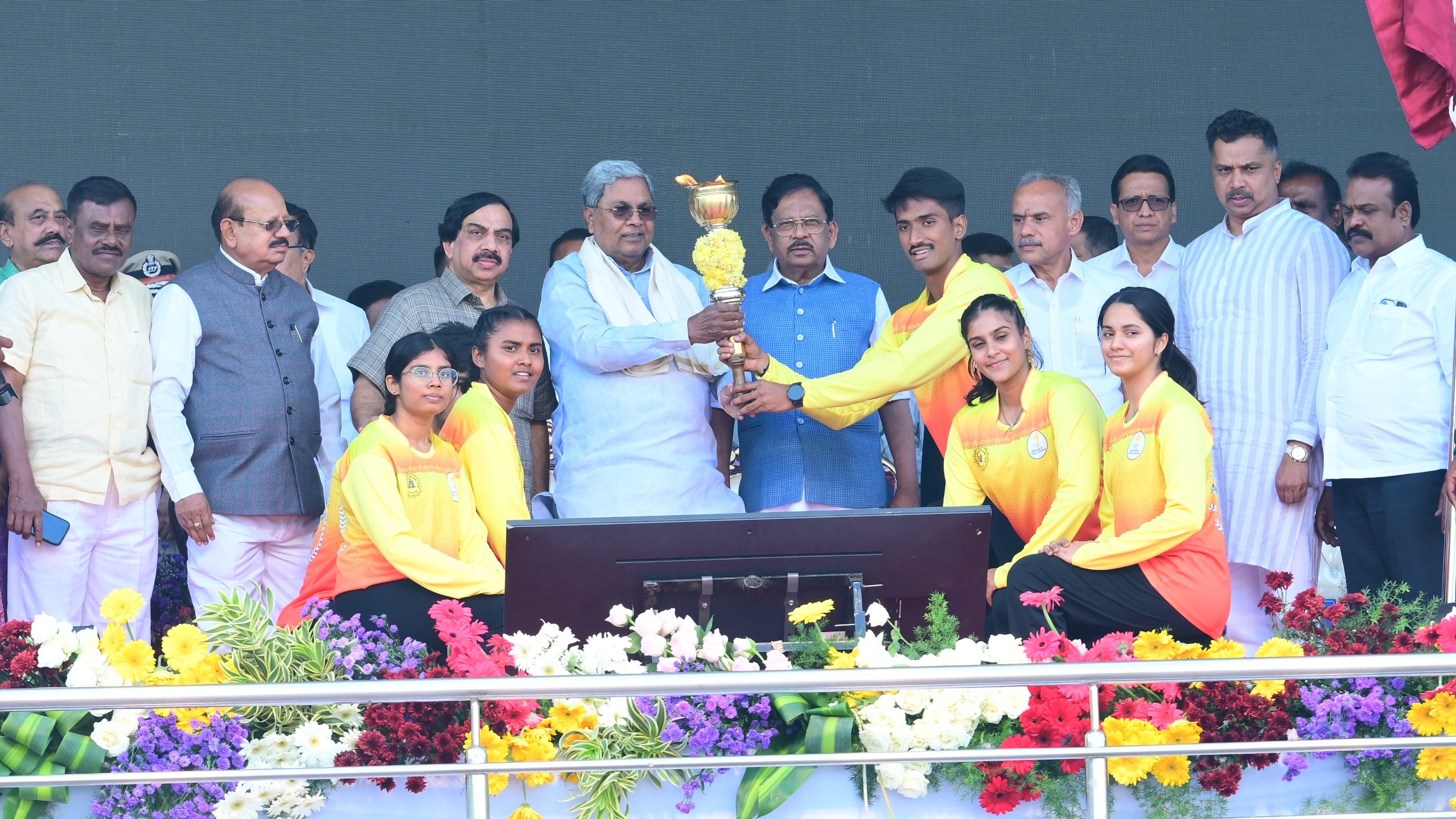 Siddaramaiah announces Rs 6 crore grant for hockey stadium, swimming pool in Karnataka's Tumakuru