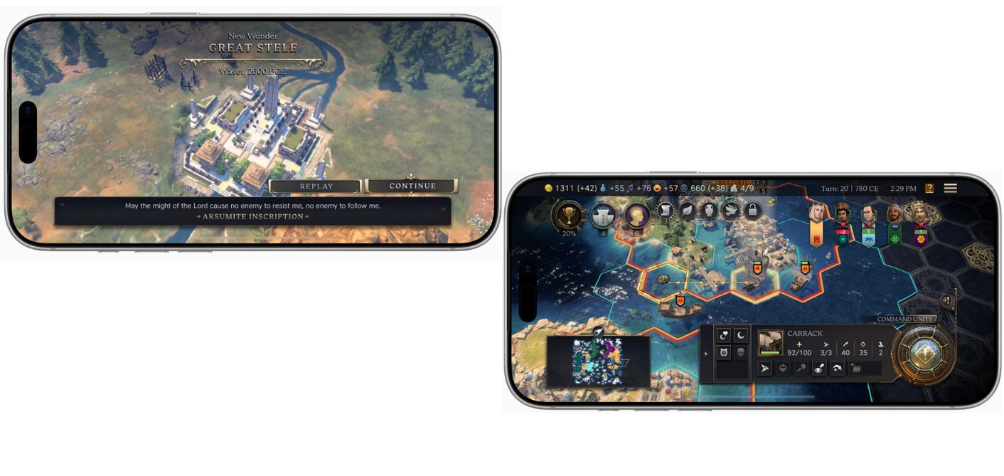 Civilization Arcade edition.