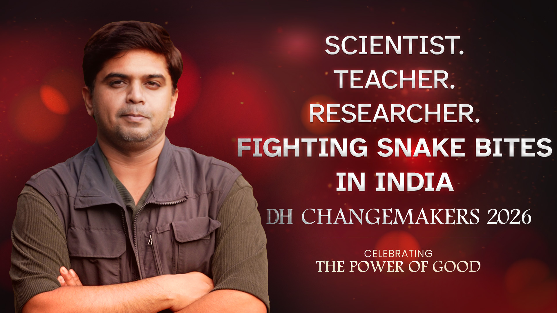DH Changemakers 2026 | This scientist from Bengaluru is changing how snakebite can be treated