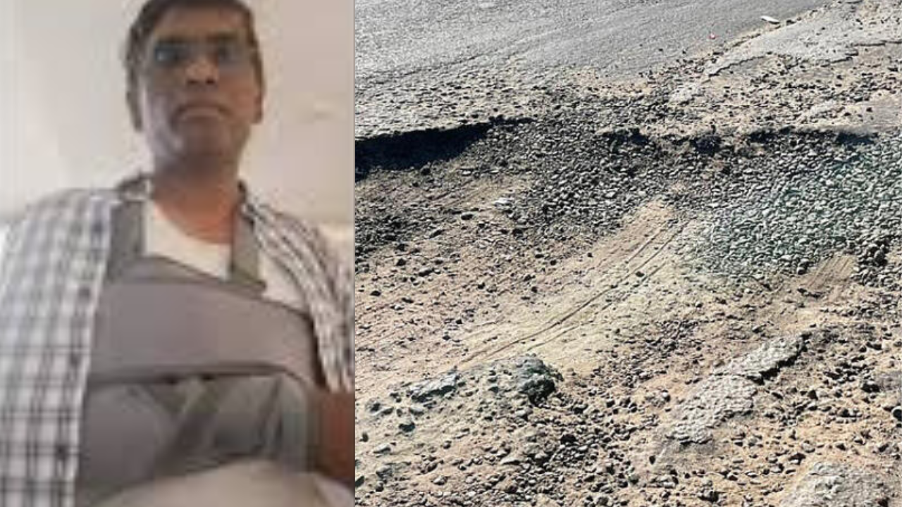 Pothole accident injures IT professional, Bengaluru's poor road infrastructure back in focus