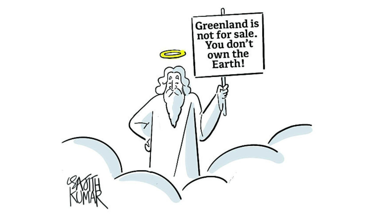 DH Toon | Greenland not for sale