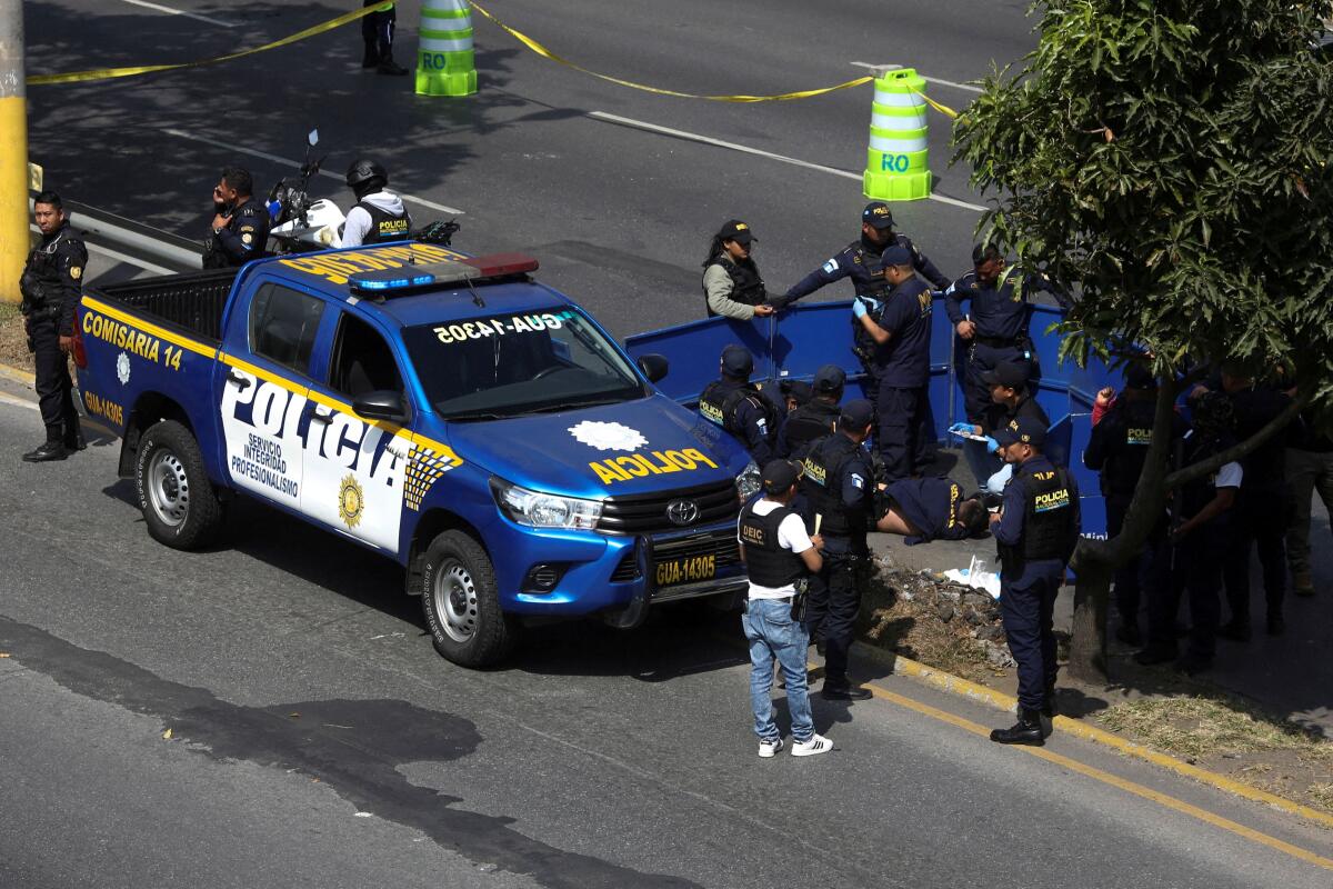 Gang violence erupts in Guatemala after riots at multiple prisons.