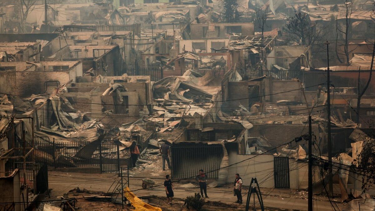 Chile fires kill at least 18 as firefighters battle extreme heat, winds