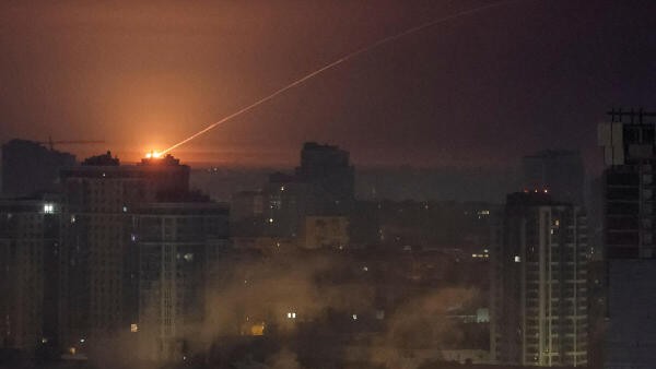 Russia says it carried out a massive strike on Ukrainian military, energy and transport targets