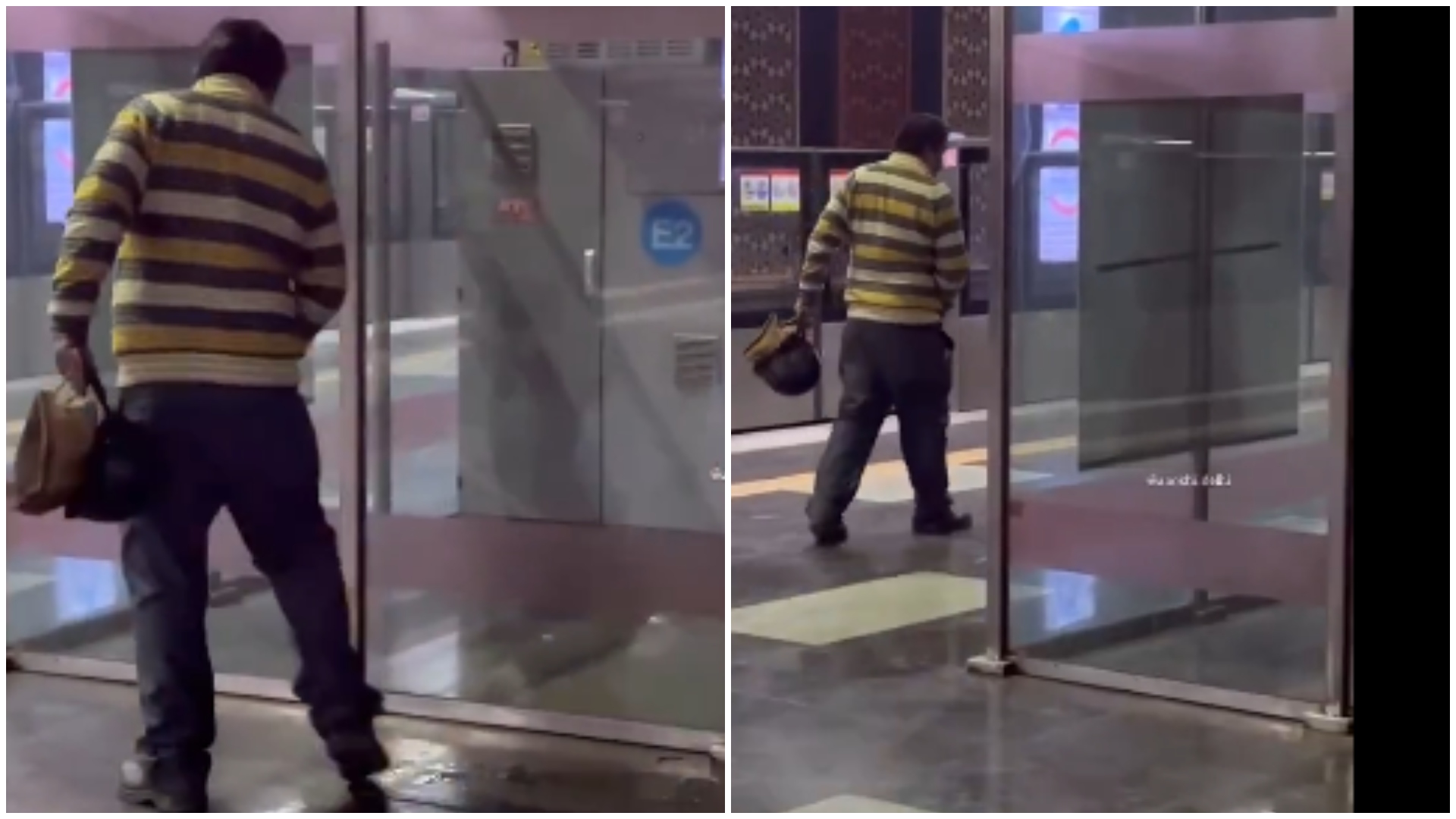 Man urinates on Delhi Metro platform; netizens call for arrest after video goes viral