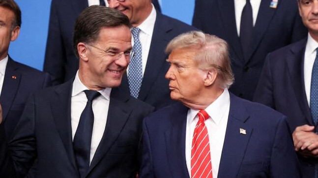 Trump says had a telephone call with NATO's Rutte concerning Greenland