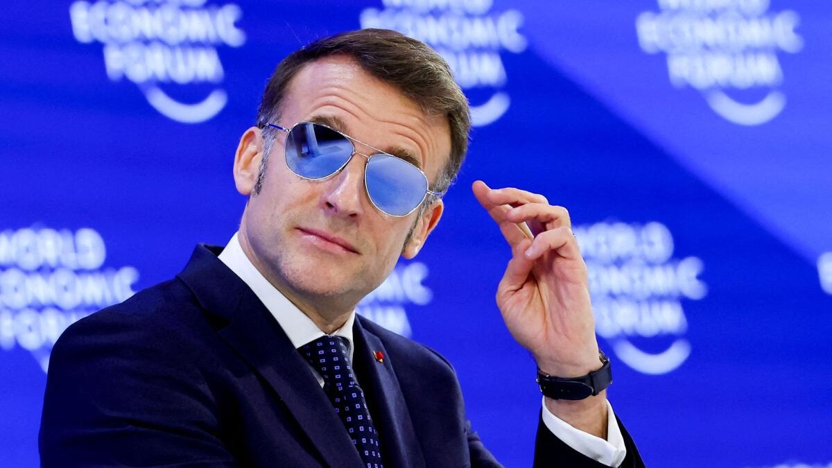 Macron's 'Top Gun' shades win the internet as leaders wrangle over Greenland