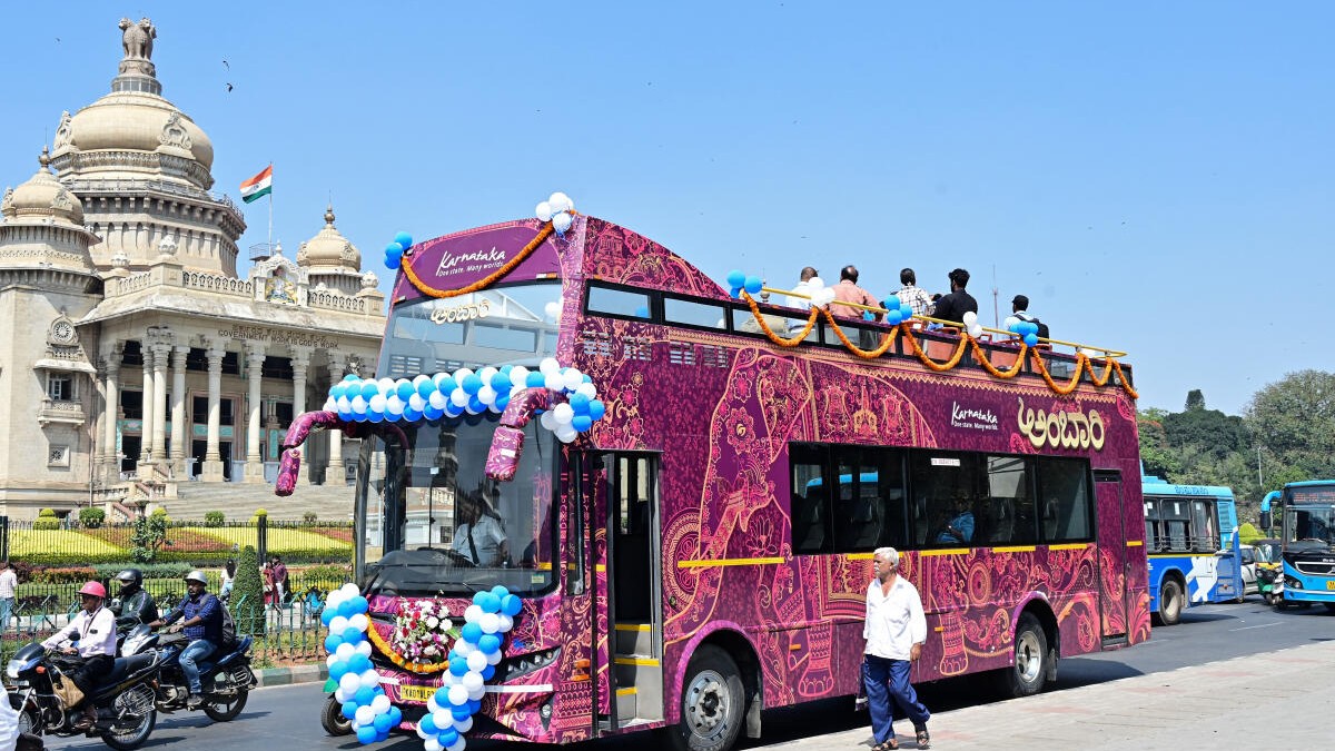 Bengaluru roads see return of double-decker buses with 'hop-on, hop-off' sightseeing tours