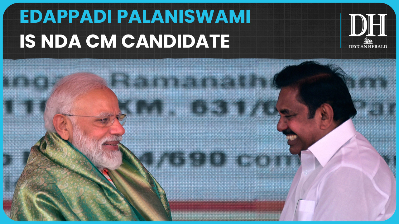 PM Modi in Tamil Nadu: Edappadi Palaniswami announced as NDA CM candidate