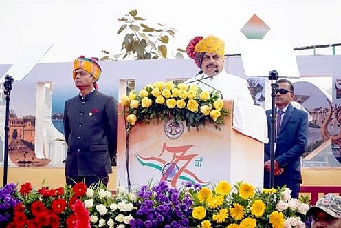 Madhya Pradesh CM Yadav Hoists National Flag on Shipra River Banks in Ujjain