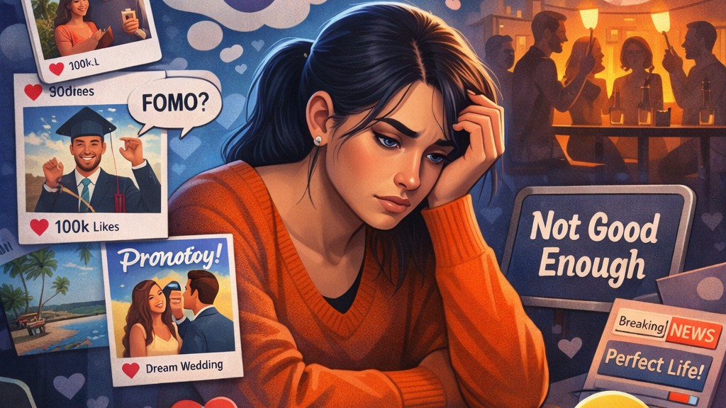 Gen Z and the comparison trap: The stress Social Media creates daily on young minds