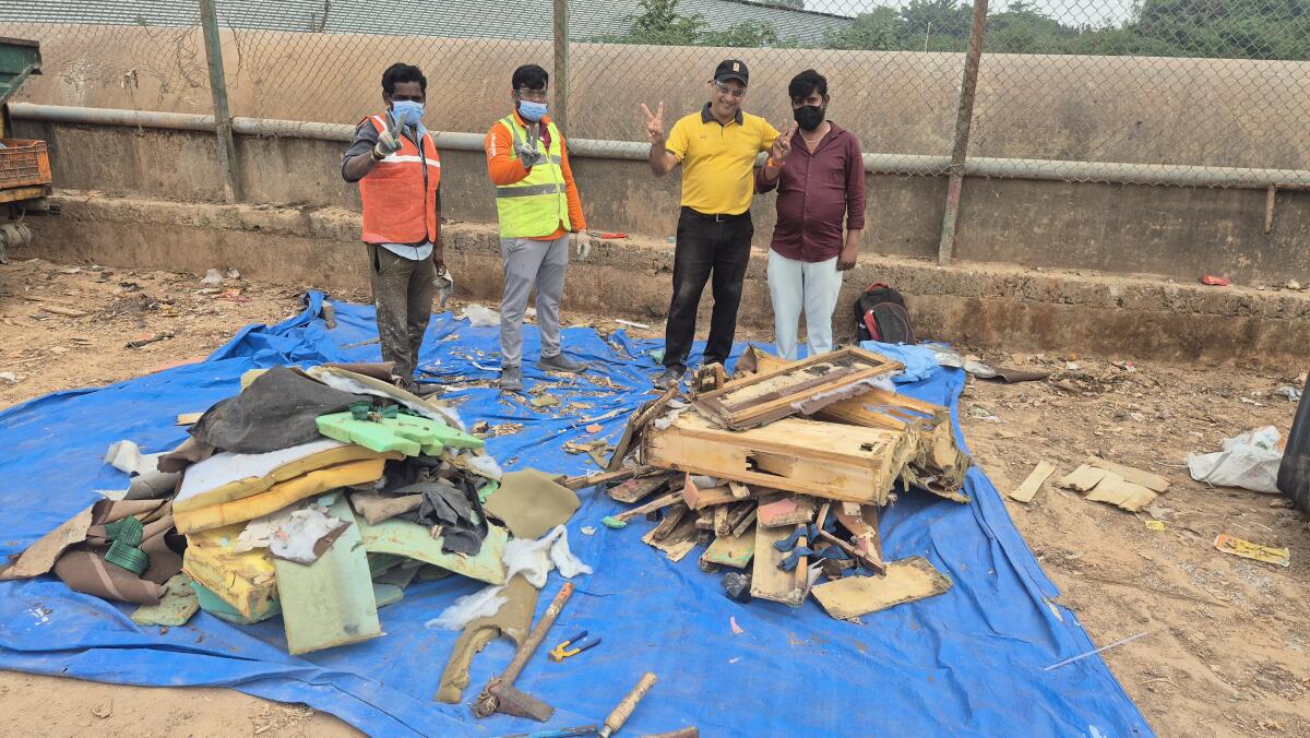 Bengaluru Walkaluru fame Arun Pai recognised for waste management efforts