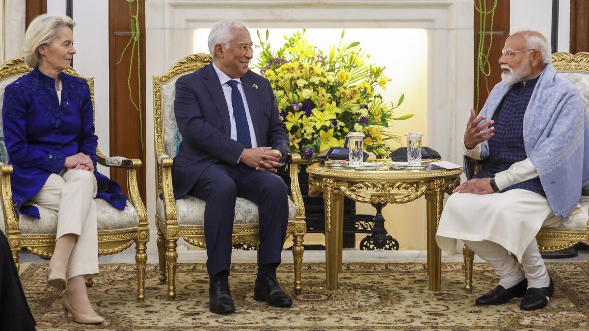 PM Modi hosts top EU leaders for crucial summit talks