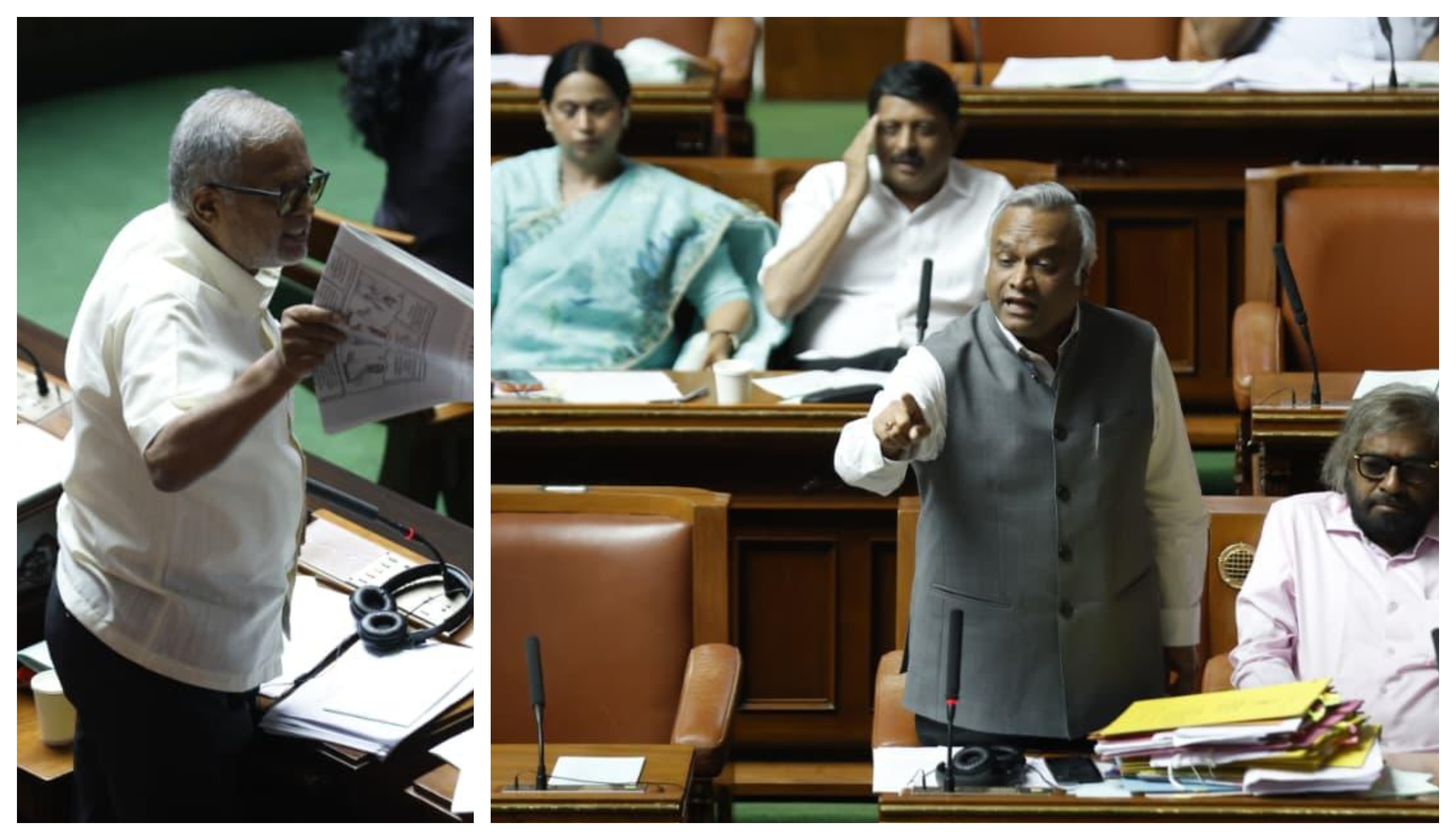 VB-G RAM (G) vs MGNREGA: Opposition walks out of Karnataka Assembly as Congress govt defends ad featuring Gandhi
