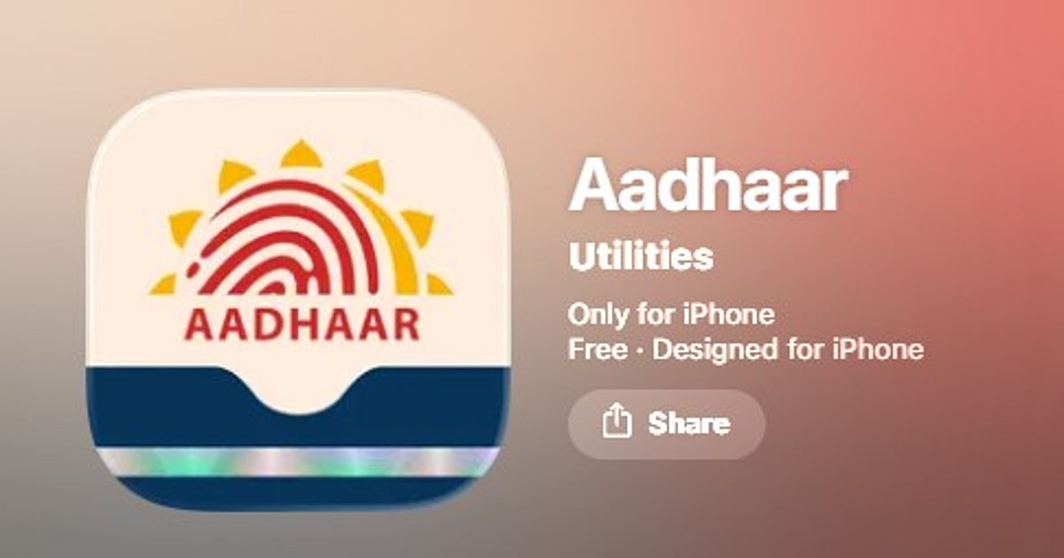 Uidai App UIDAI's new Aadhaar app: Key features & how to install it