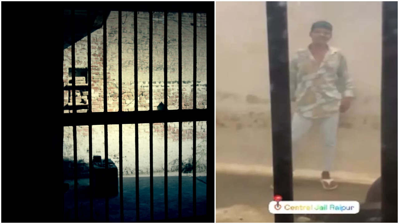 Watch | Woman visits prison to surprise jailed boyfriend; row sparks over shooting video inside premises