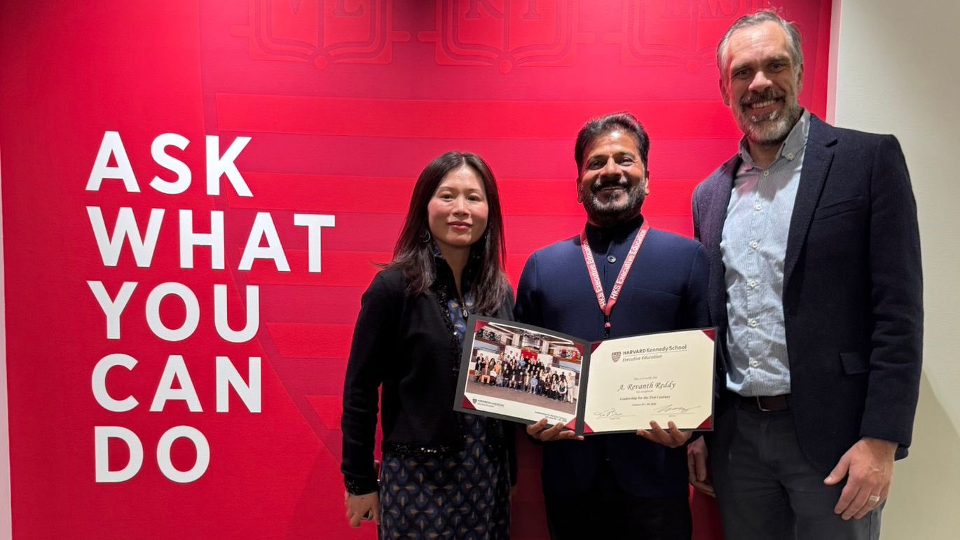 Telangana CM Revanth Reddy completes Harvard leadership programme