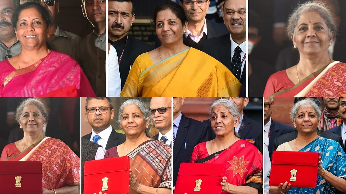 Union Budget 2026: FM Nirmala Sitharaman's Saree Legacy from 2019-2025