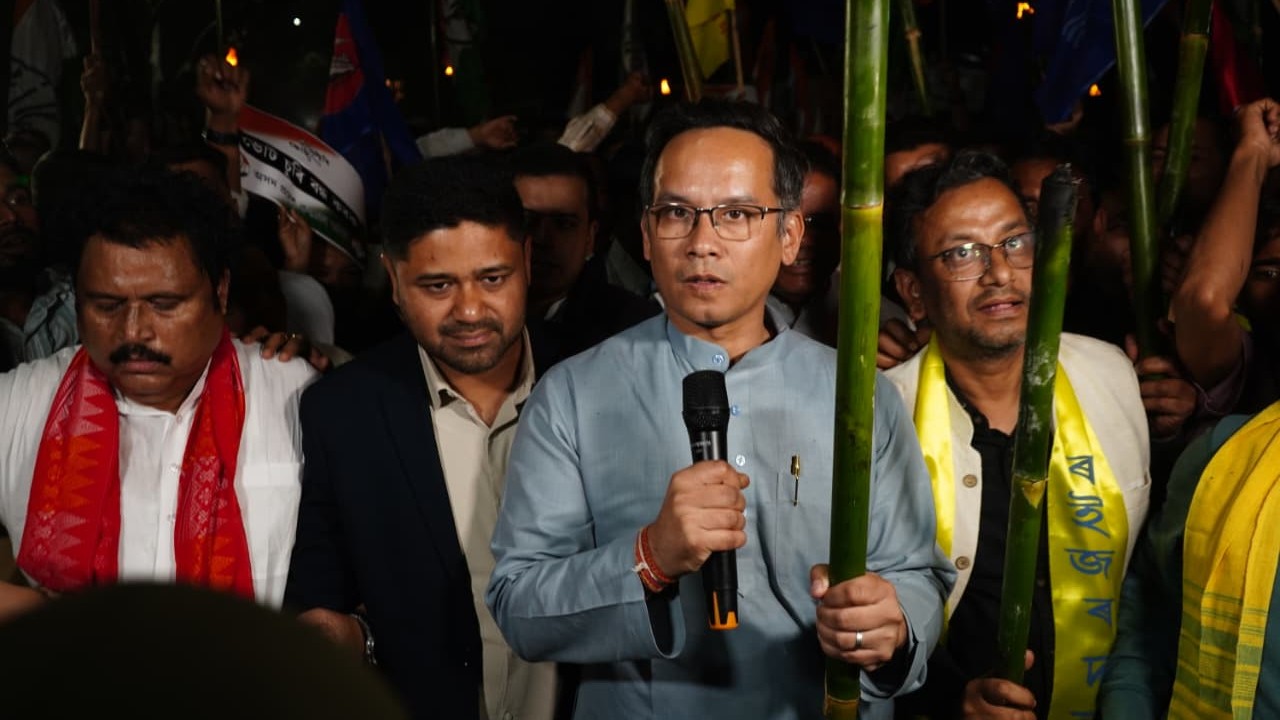 BJP resorting to vote chori fearing defeat: Gaurav Gogoi, opposition parties stages protest in Assam