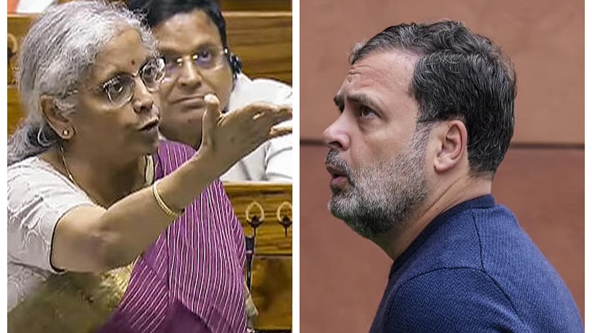 Finanzministerin Nirmala Sitharaman fordert Rahul Gandhi auf ...