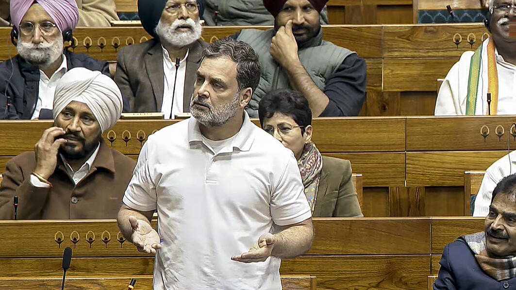 Rahul Gandhi not allowed to continue speech in Lok Sabha; 8 MPs suspended