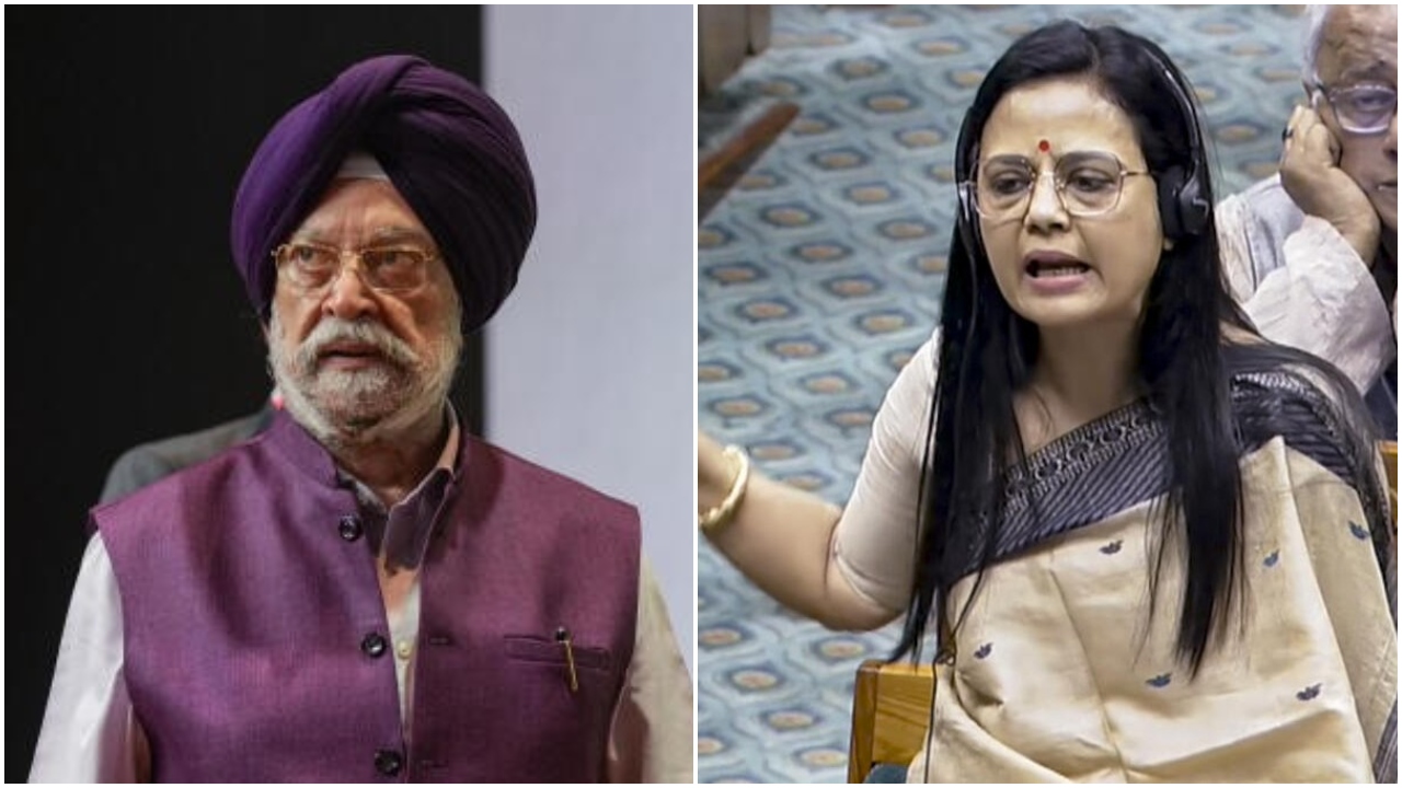 'Asked to delete tweet': Mahua Moitra attacks Hardeep Puri as row over Epstein files continues