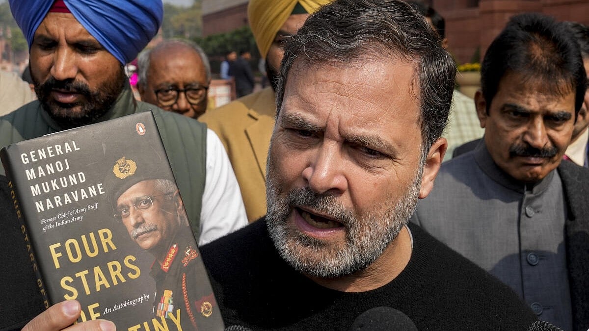 BJP National Security News: BJP demands Rahul Gandhi apologize for using an unpublished memoir by Gen MM Naravane to mislead the Lok Sabha on national security.