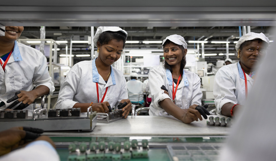 The new Apple Education Hub in Bengaluru offers courses and training programs to people across Apple’s supply chain in India.