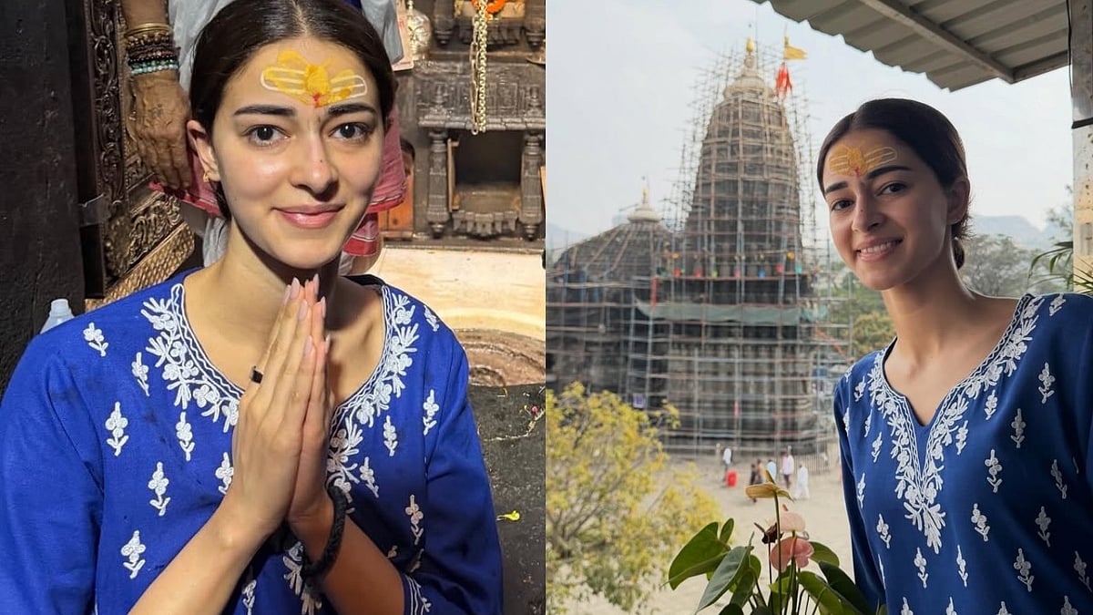 Ananya Panday's Spiritual Journey: First Jyotirlinga Visit at Trimbakeshwar Temple
