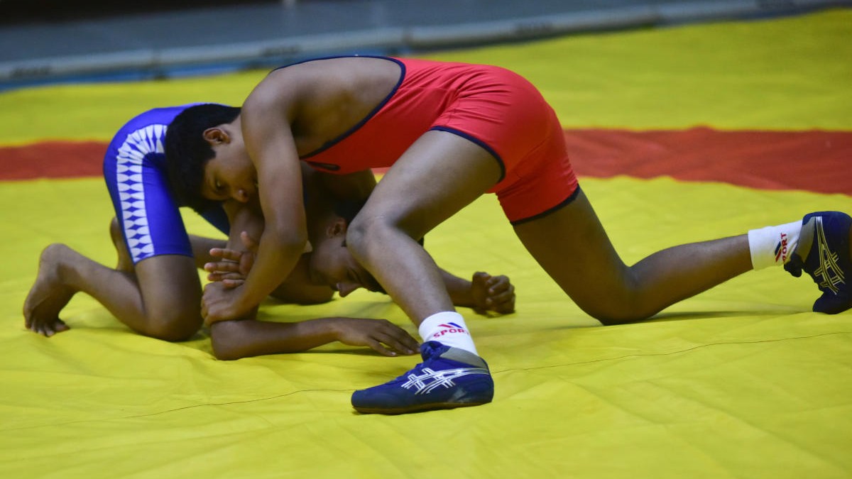 State-level wrestling championship in Mysuru; focus shifts to mat from mud