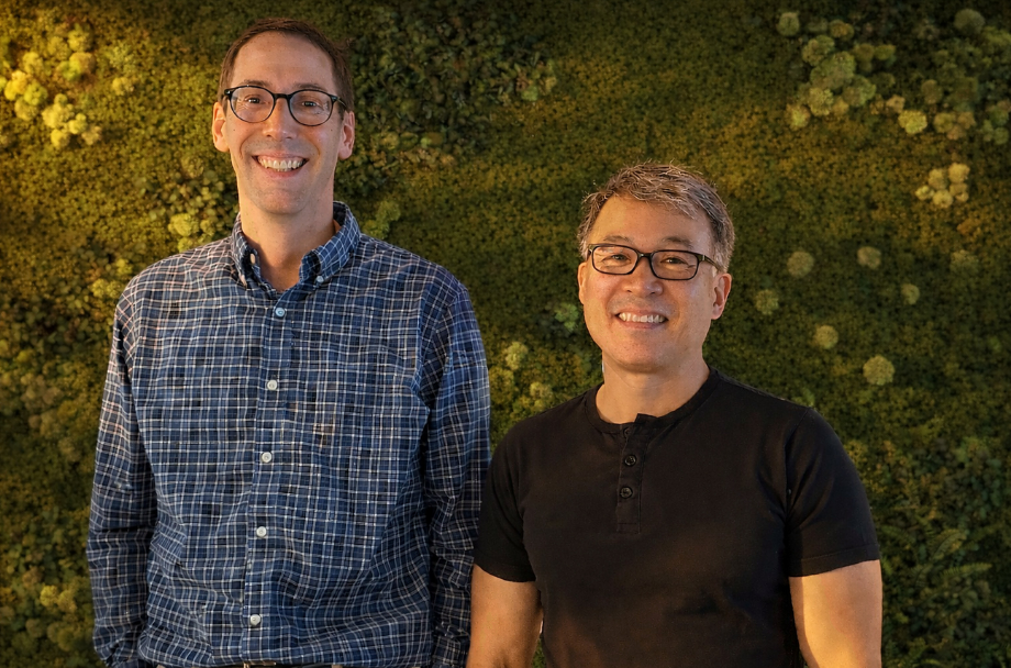 Luffu co-founders Eric Friedman and James Park.