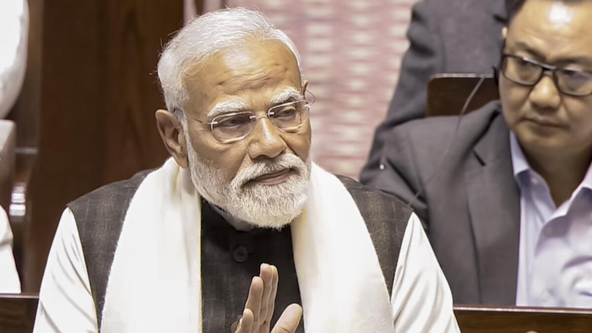 PM Modi slams Opposition for ‘insulting the President’ during Murmu’s address