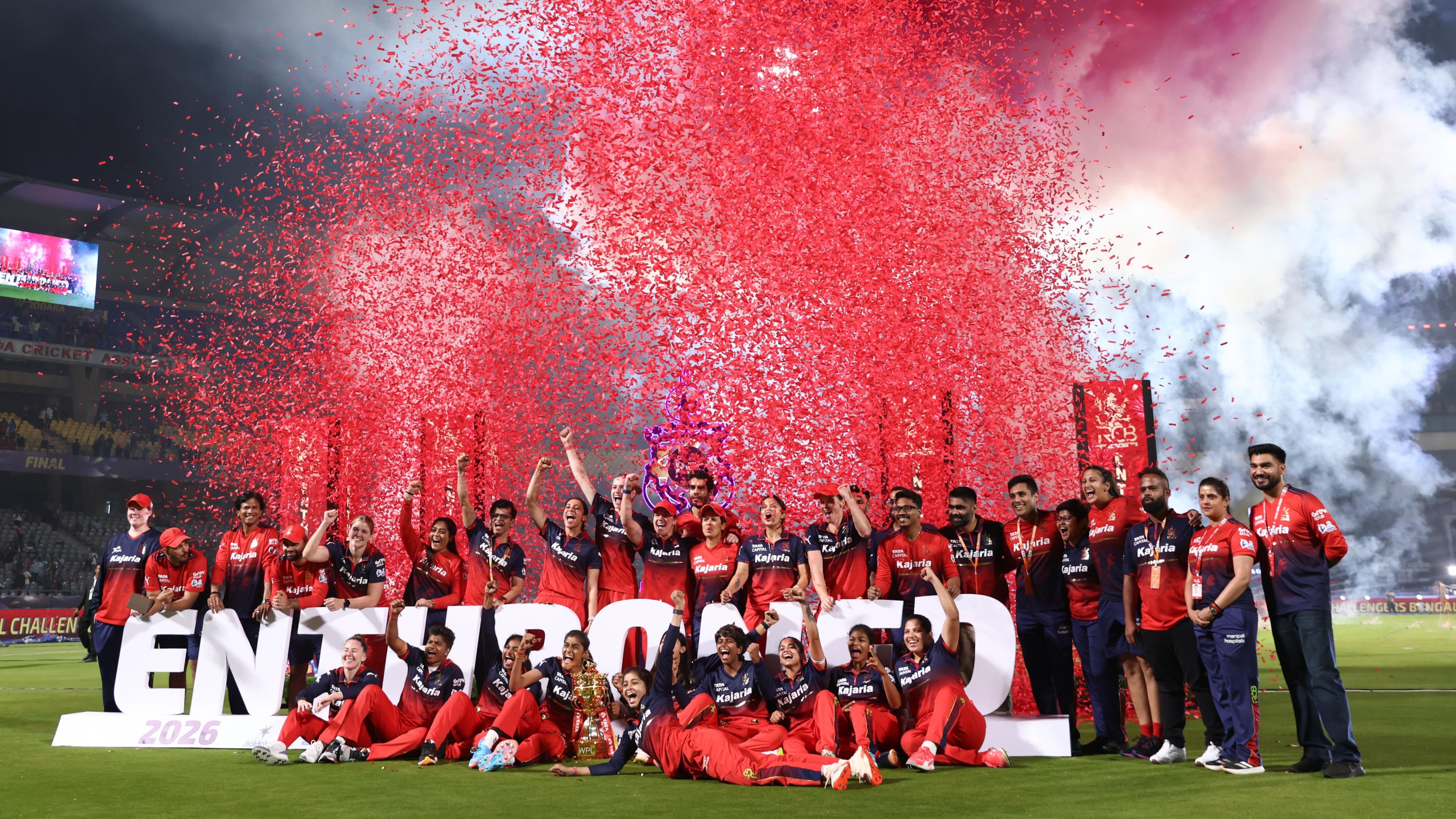 RCB ride the ebbs and flows in the final to clinch second WPL title